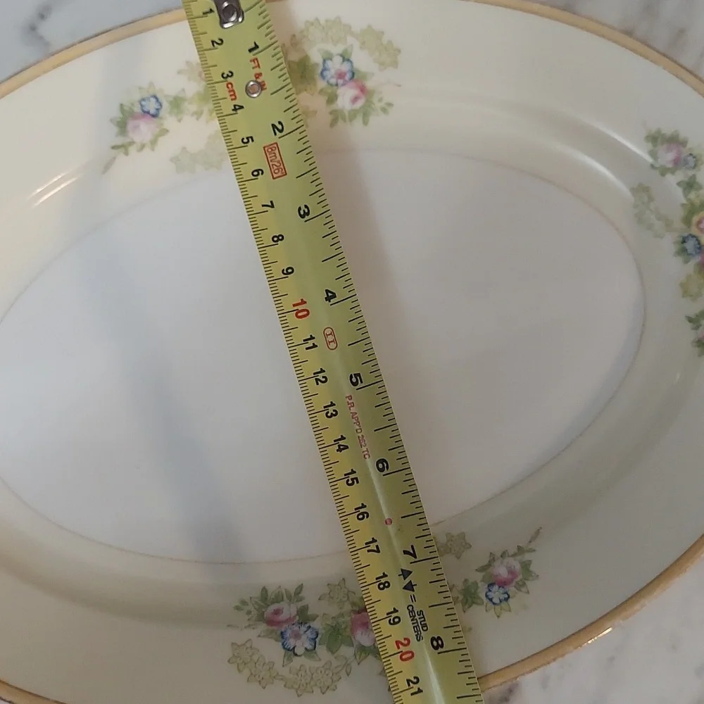 Vintage NSP China Oblong Serving Dish (Japan)